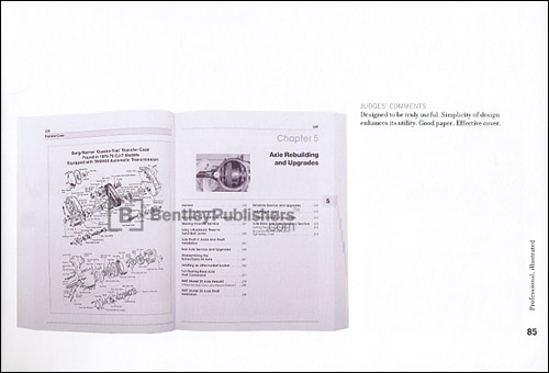 2005 Bookbuilders of Boston awards book for Jeep® CJ Rebuilder